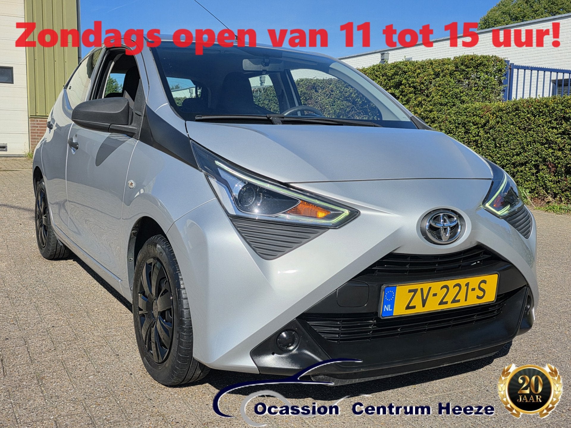 Toyota Aygo 1.0 VVT-i x-Fun, Airco! 14.919km! Zondag OPEN!, Voorwielaandrijving, Dealer onderhouden, Stof, Gebruikt