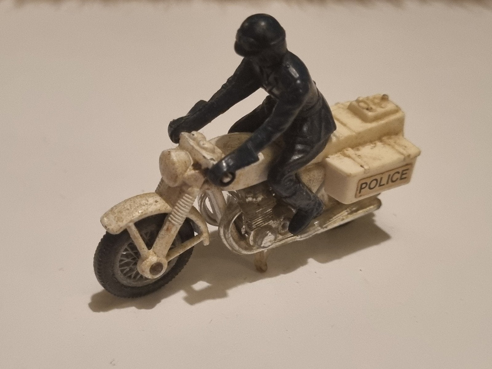 Lesney England Honda 750 Police Motorfiets Speelgoed, Verzamelen, Ophalen of Verzenden, Gebruikt