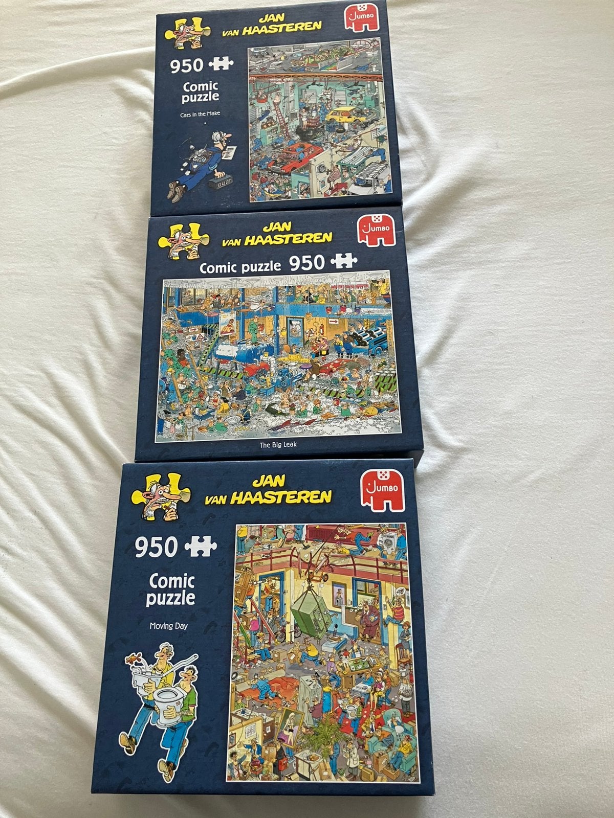 Jan van Haasteren Comic puzzels 950 stuks, Ophalen of Verzenden, 500 t/m 1500 stukjes, Zo goed als nieuw