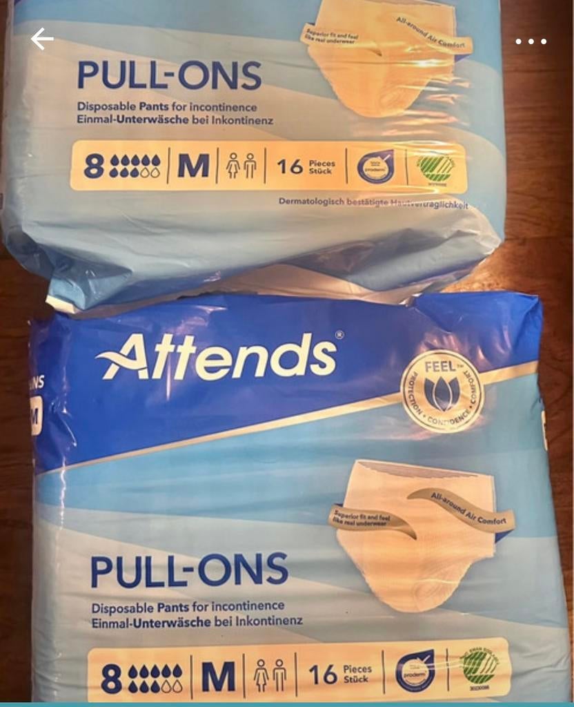 4x Attends Pull Ons 8 maat M samen slechts 20.-, Ophalen of Verzenden, Nieuw