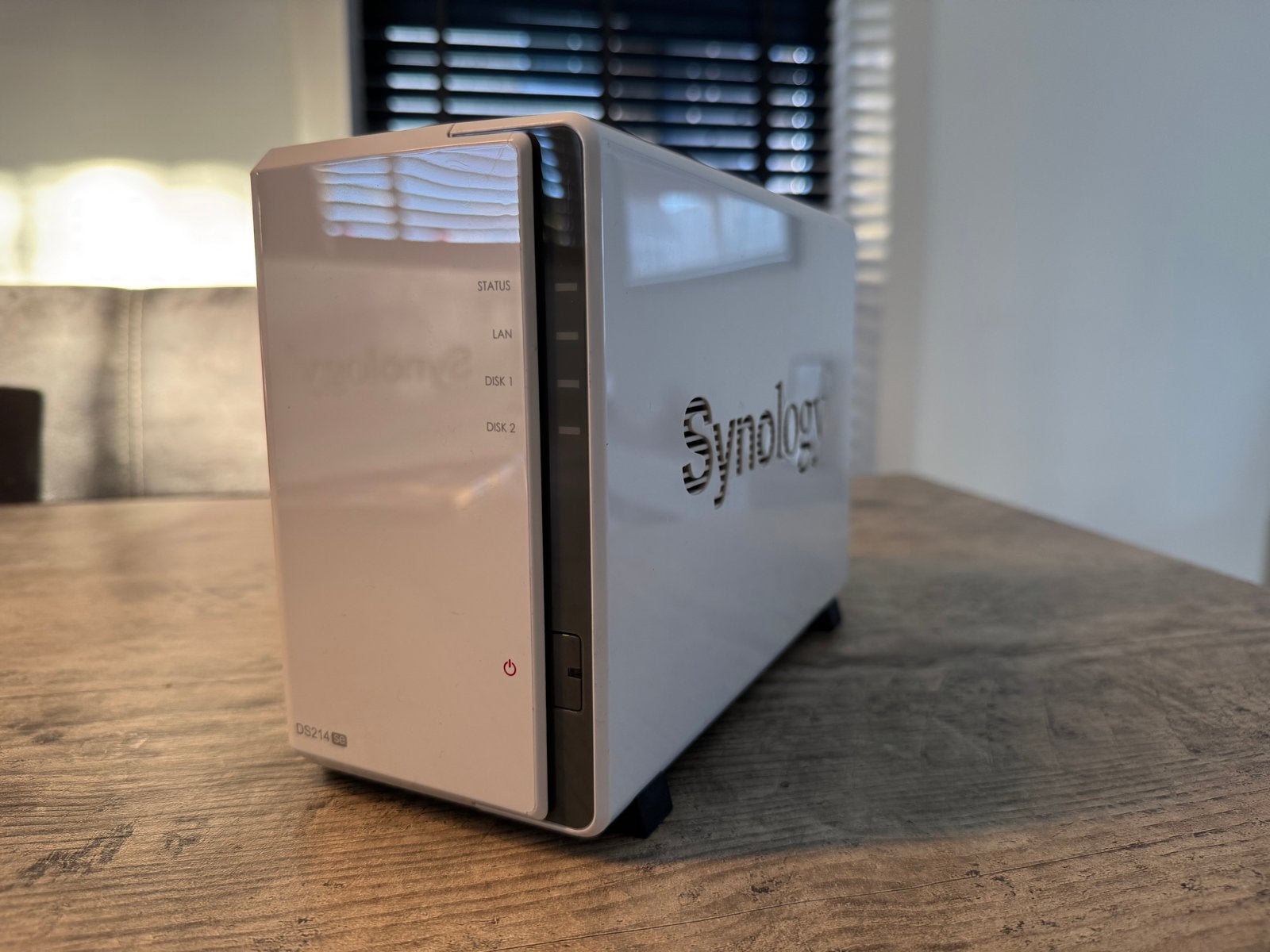Synology DS214se NAS met 2x 2TB HDD, Ophalen of Verzenden, Gebruikt