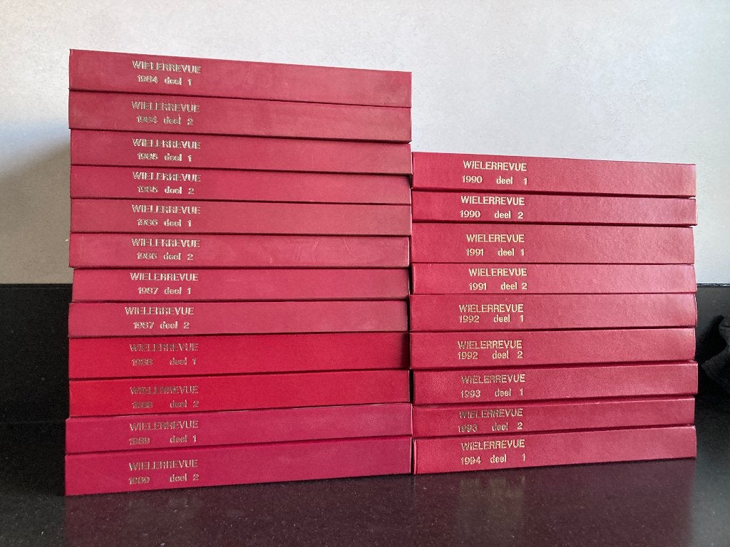 Wielerrevue 1984-1994 + Wielerexpress 1983-1995, Boeken, Ophalen, Gelezen, Diverse auteurs, Lopen en Fietsen