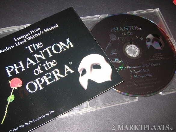 CD Maxi Single The Phantom of the Opera, Ophalen of Verzenden