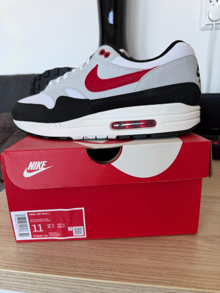 Nike Air Max 1 Chili 2.0 sneakers in maat 45., Ophalen of Verzenden, Nieuw, Overige kleuren, Sneakers of Gympen