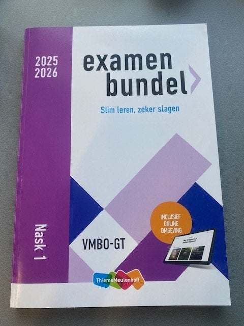 Examenbundel NaSK1 VMBO-GT, VMBO, Natuurkunde, Verzenden, ThiemeMeulenhoff