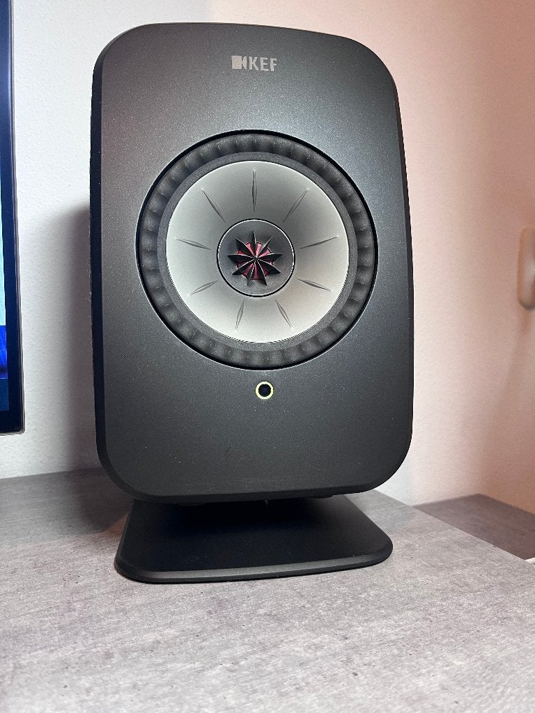 KEF LSX Bureaustands, Overige merken, Ophalen of Verzenden, Zo goed als nieuw, 120 watt of meer