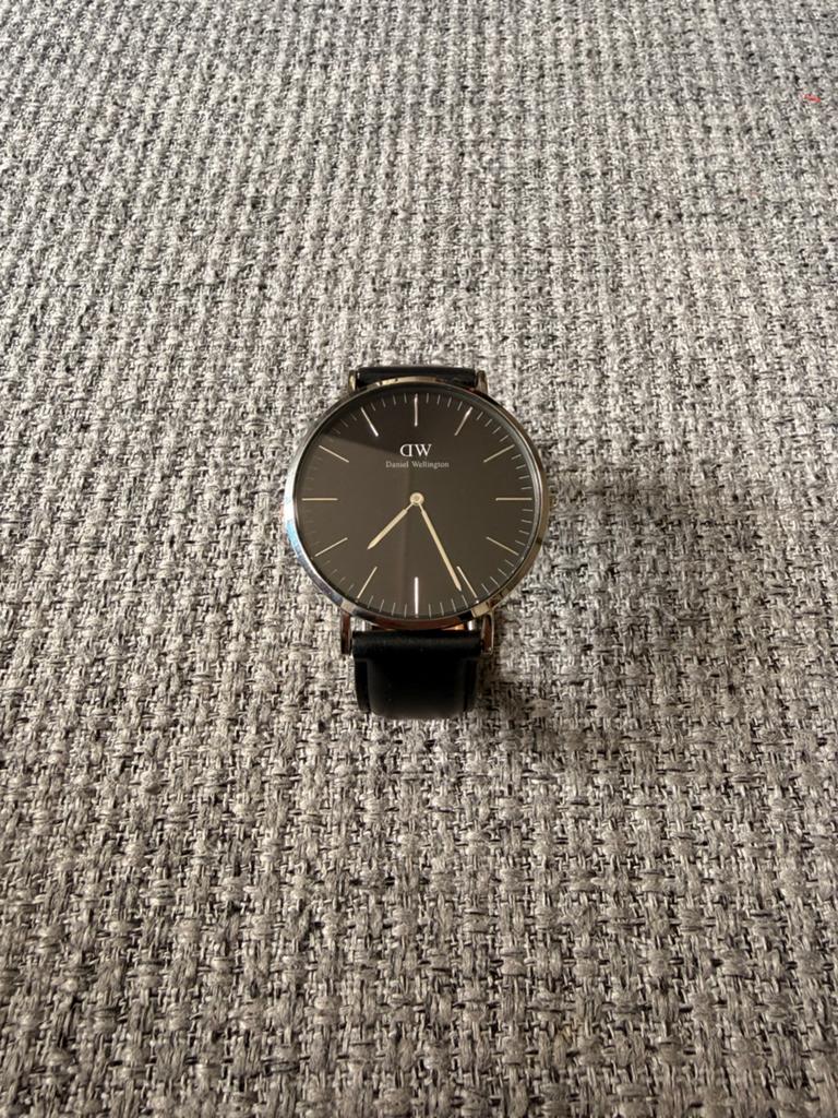 Daniel Wellington horloge heren, Ophalen of Verzenden, Zo goed als nieuw, Staal, Overige merken