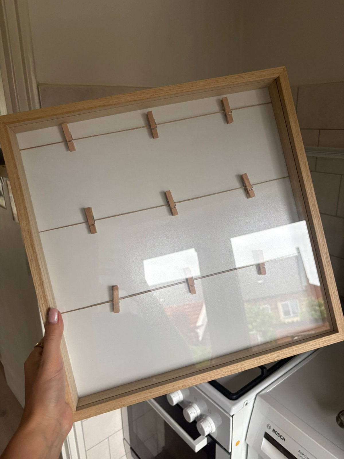 Fotolijst polaroid, Ophalen of Verzenden, Zo goed als nieuw, Overige typen