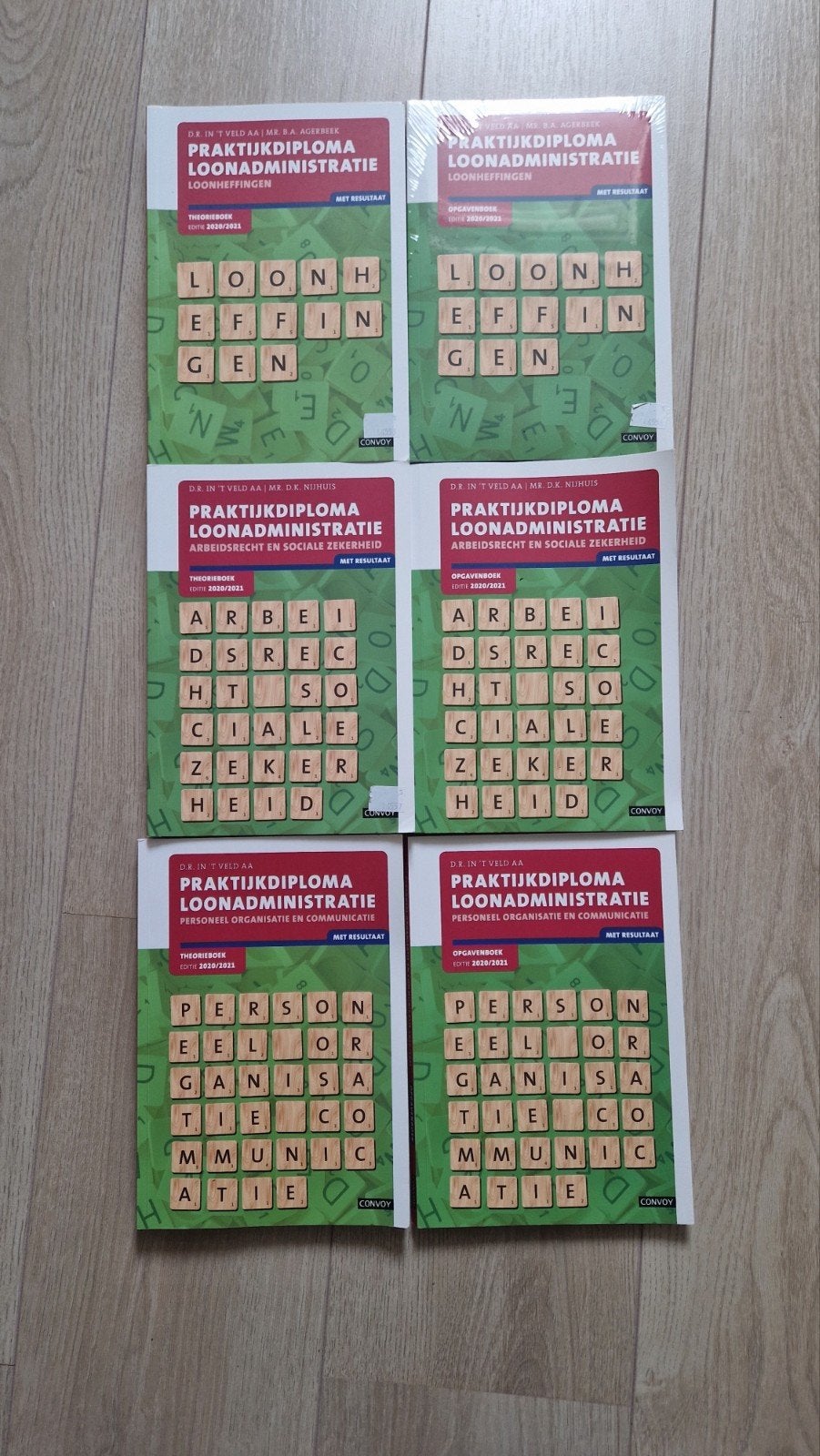 Praktijkdiploma Loonadministratie boeken (set van 6), Ophalen of Verzenden, Zo goed als nieuw, MBO, Gamma