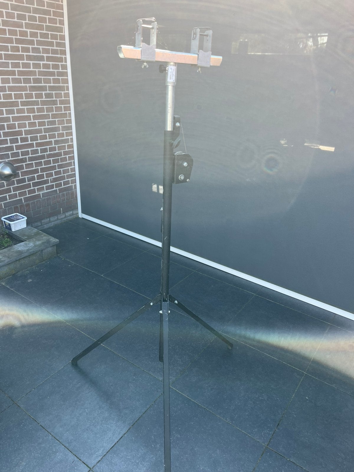 Wind up statieven, 2 stuks, Ophalen, Zo goed als nieuw, Licht
