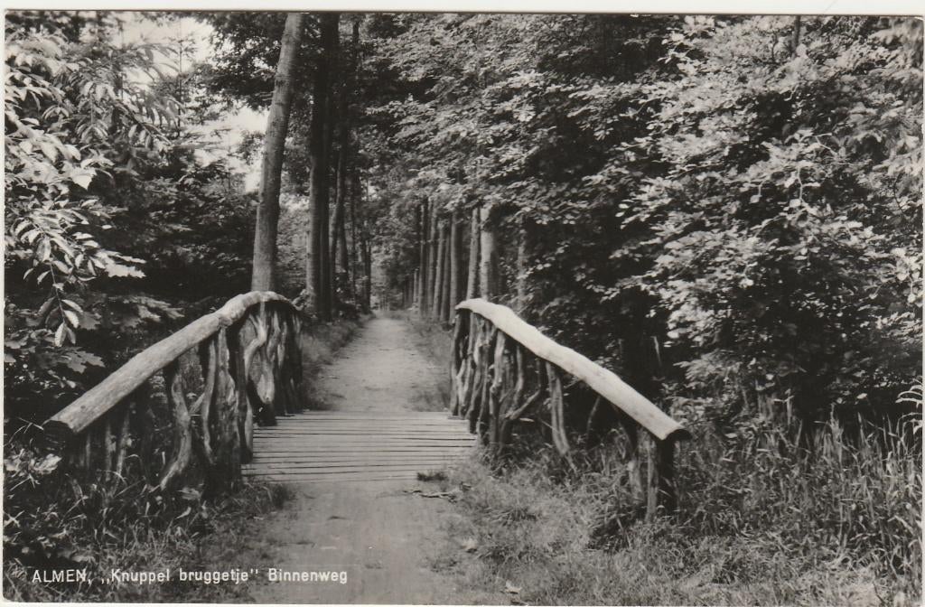ALMEN Knuppel Bruggetje Binnenweg, Verzenden, 1960 tot 1980, Gelopen, Gelderland
