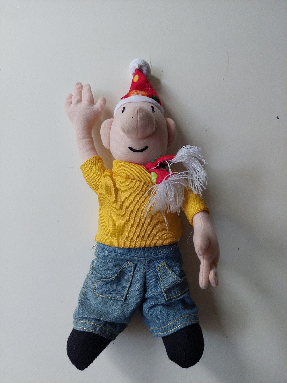 Buurman en Buurman Kerst Knuffel -  36 cm, Gebruikt, Overige merken, Overige karakters, Overige typen