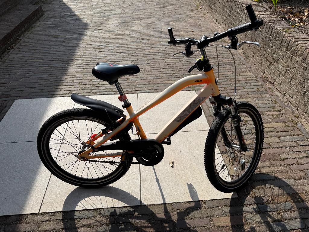 Kinderfiets alpine trail 22 inch, Fietsen en Brommers, Fietsen | Kinderfietsjes, Ophalen, Gebruikt, Alpine, Terugtraprem