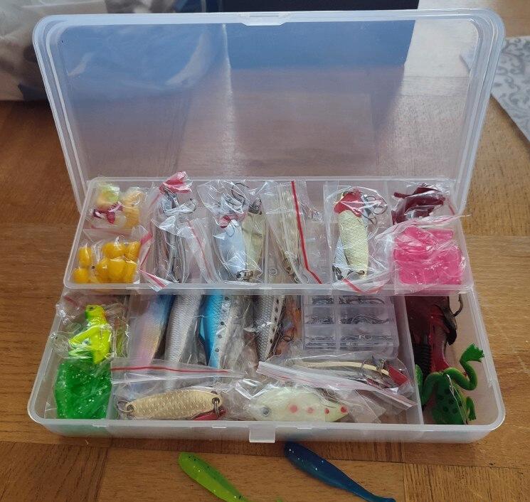 177 Blinker Lures Haakjes Set  / Vissen Vis Kunstaas Aas, Verzenden, Nieuw, Overige typen