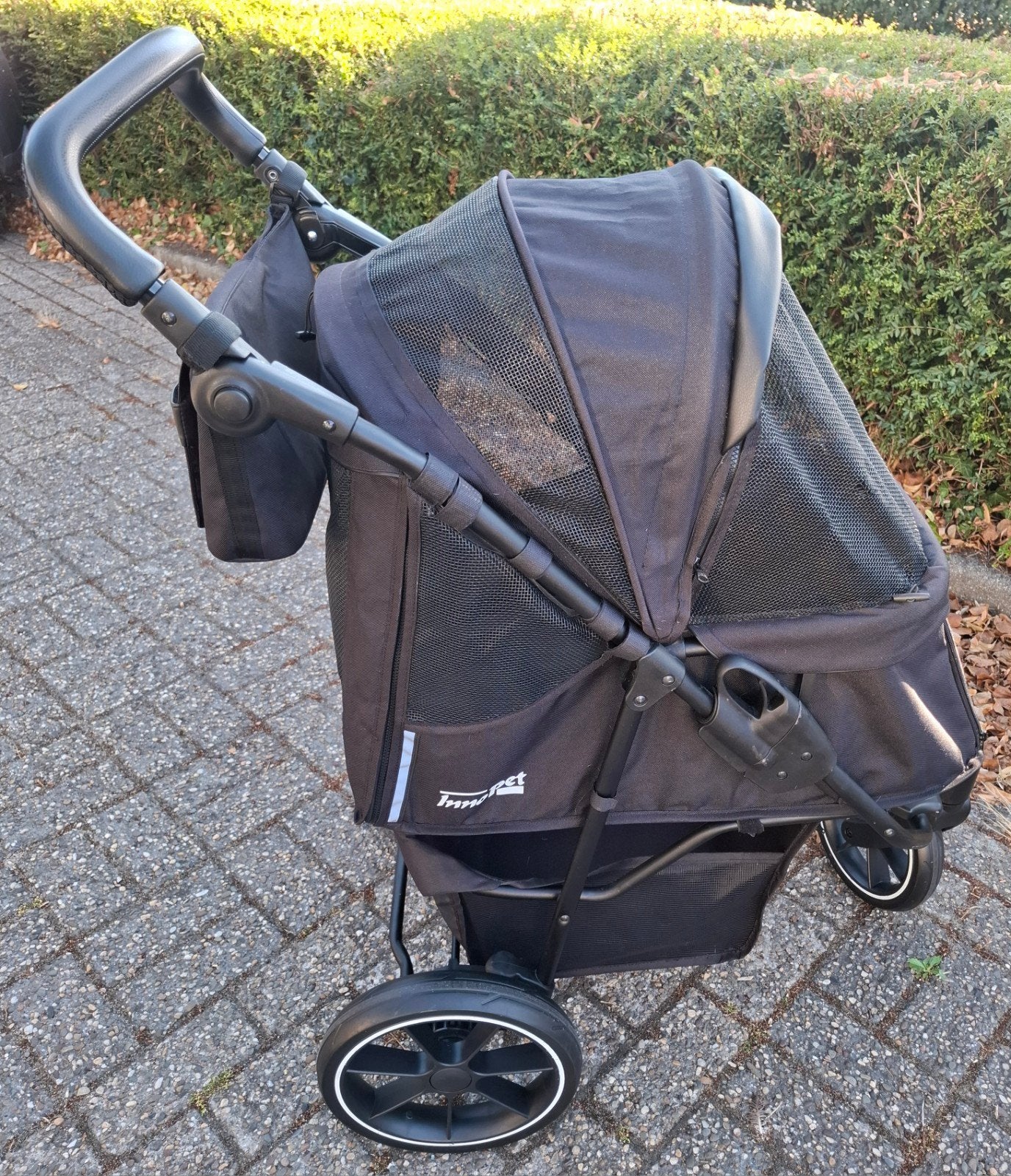 Innopet Premium Cozy zwart  in nieuwstaat!, Dieren en Toebehoren, Innopet, Ophalen, Zo goed als nieuw, Hondenbuggy