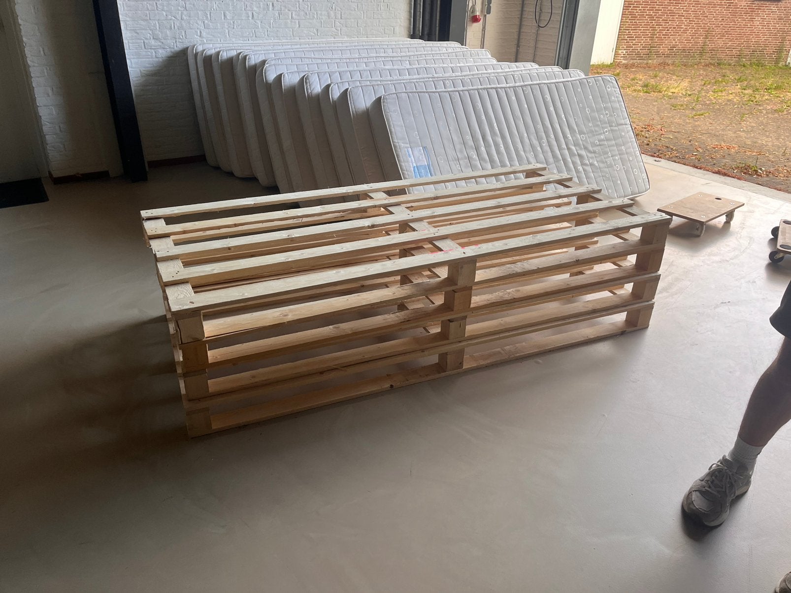 Houten pallets, Ophalen, Zo goed als nieuw, 50 mm of meer, Pallet