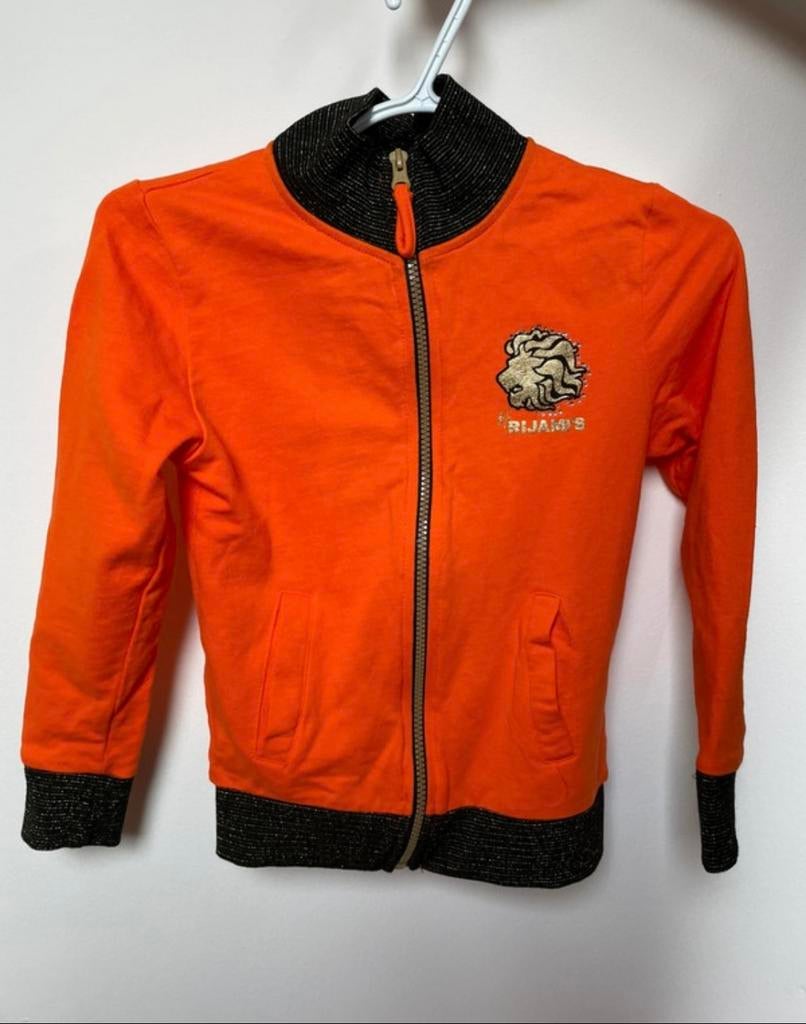 Rijami's Limited Edition Kinder Trainingspak Oranje, Ophalen of Verzenden, Zo goed als nieuw, Maat 128