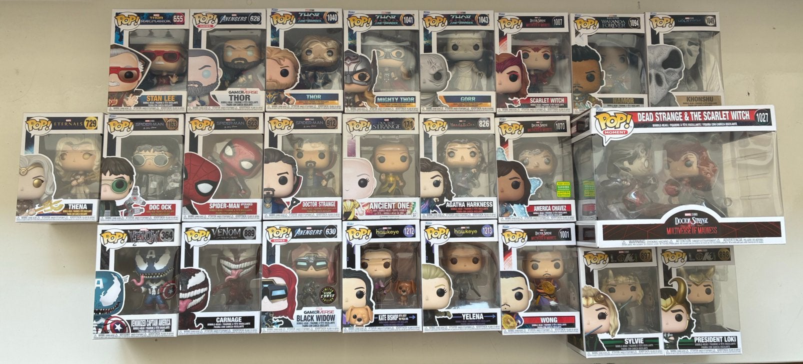 MARVEL funko pops los of hele collectie! Zie omschrijving, Ophalen of Verzenden, Zo goed als nieuw