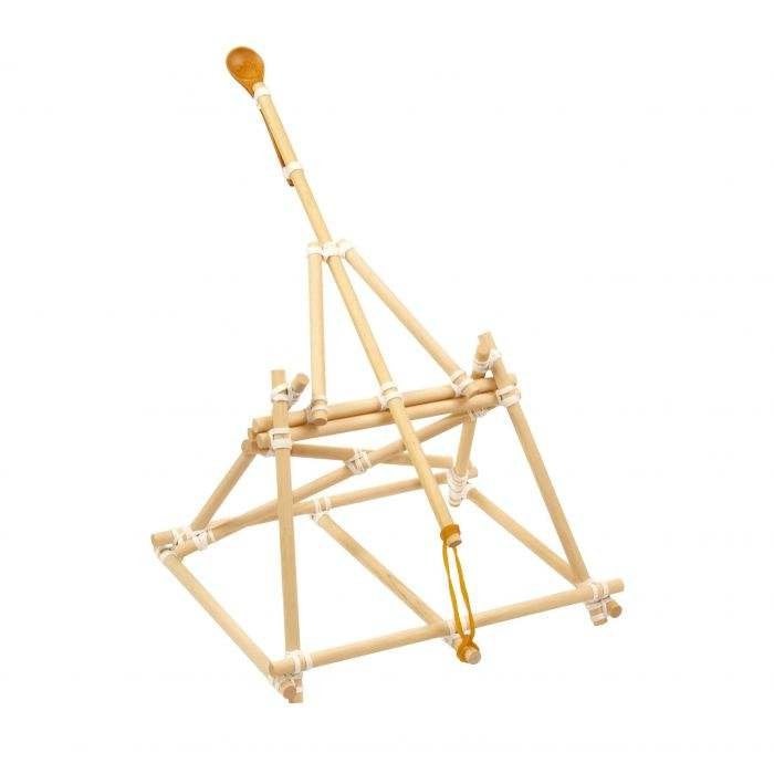 Miniatuur bouwpakket katapult, Ophalen, Overige thema's, Nieuw, Meerkleurig