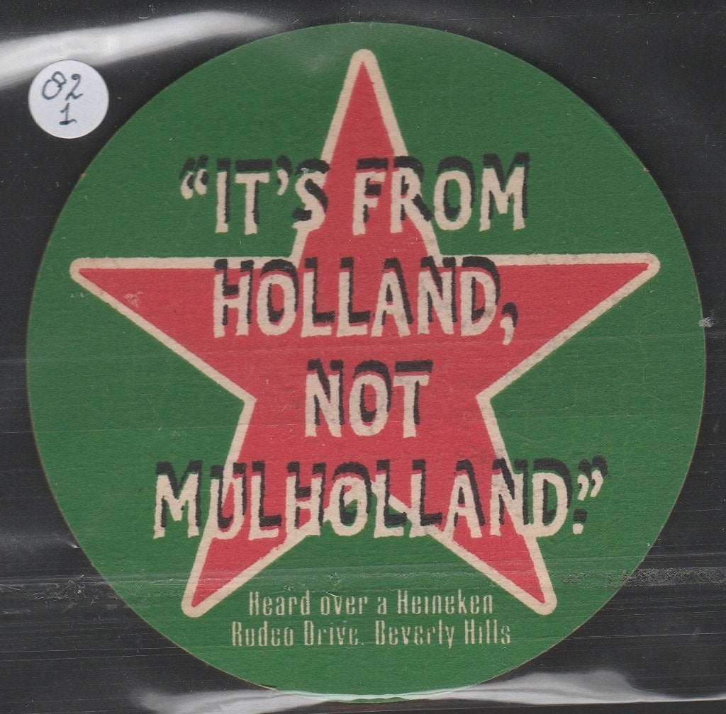 Bierviltje Heineken C 82 1, Verzenden, Gebruikt, Viltje(s), Heineken