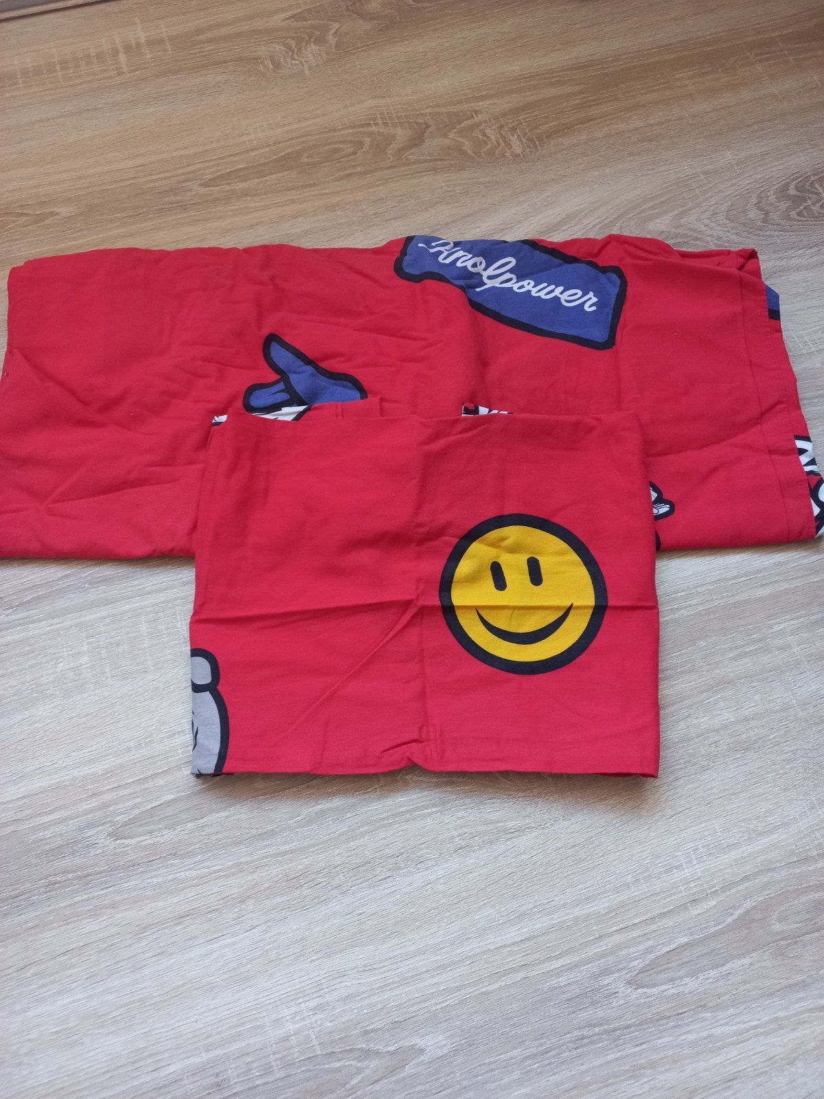 knolpower, Enzo Knol dekbedovertrek, Ophalen of Verzenden, Zo goed als nieuw, Eenpersoons, Dekbedovertrek