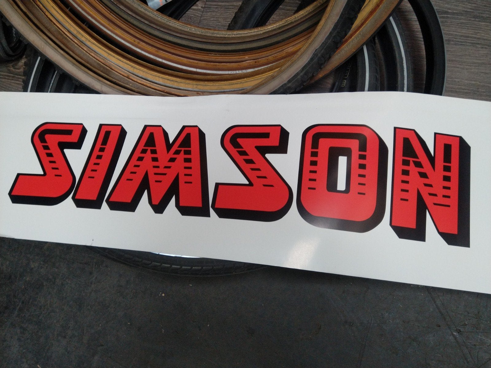 Grote Simson poster, Ophalen of Verzenden, Deurposter of groter