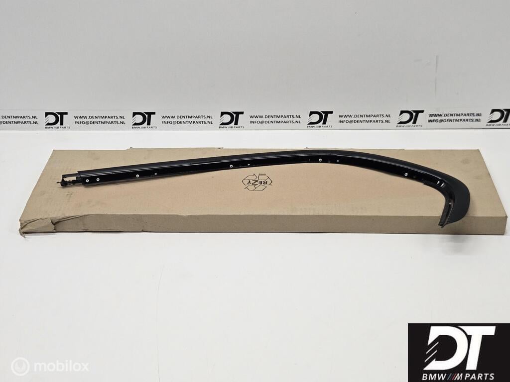 Sierlijst linksachter GLANZSCHWARZ BMW E91 51137220201, Gebruikt, Ophalen of Verzenden