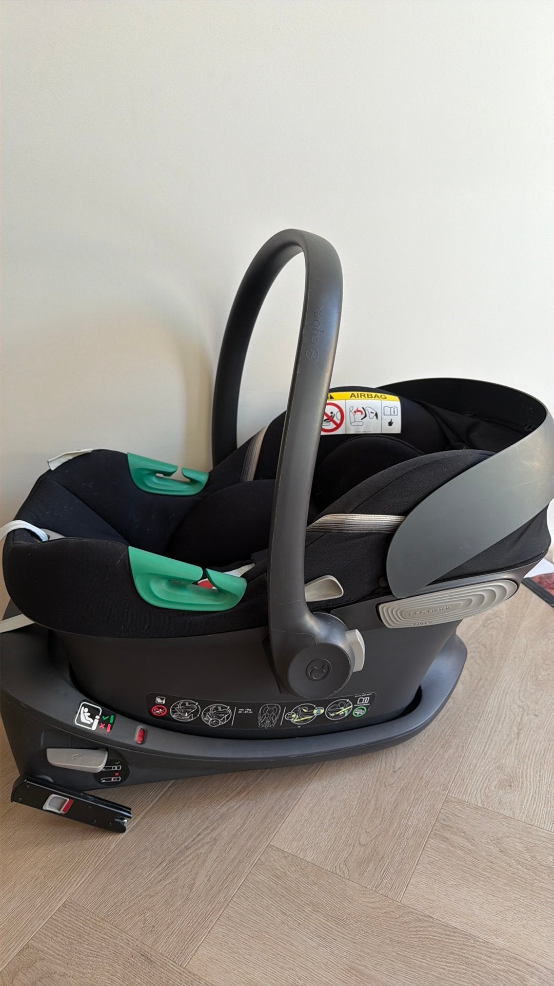 Cybex Gold Autostoel met Isofix Base, Kinderen en Baby's, Autostoeltjes, Zijbescherming, Zo goed als nieuw, Isofix, 0 t/m 13 kg