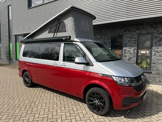 Volkswagen Transporter T6.1 Lwb 2023/Nieuw 4 Persoons, Caravans en Kamperen, Chemisch toilet, Buscamper of Camperbus, Raamblindering