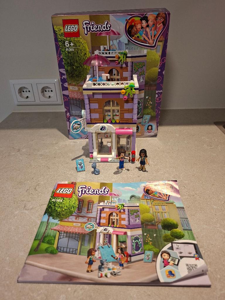 Lego Friends Emma's Kunstatelier 41365, Ophalen, Lego, Friends, Zo goed als nieuw