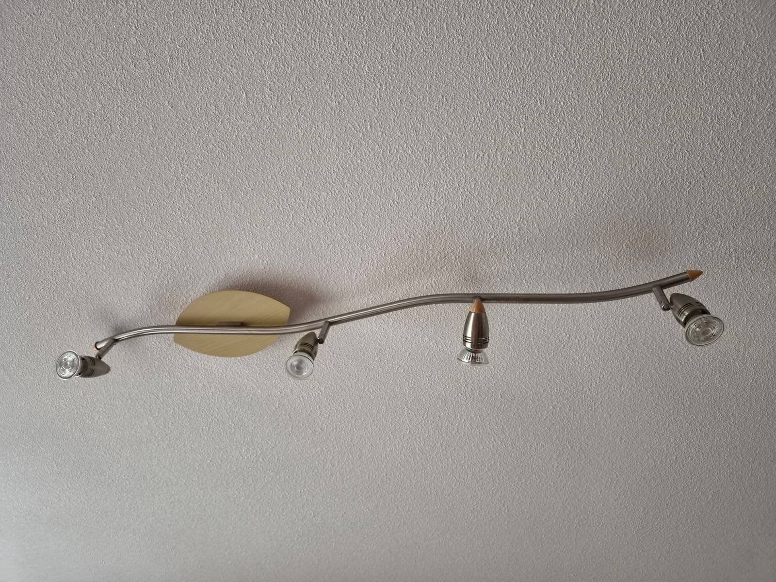 Diverse plafondlampen gratis maar wel ALLES ophalen en, Huis en Inrichting, Ophalen, Zilver, Gebruikt, Plafondlamp