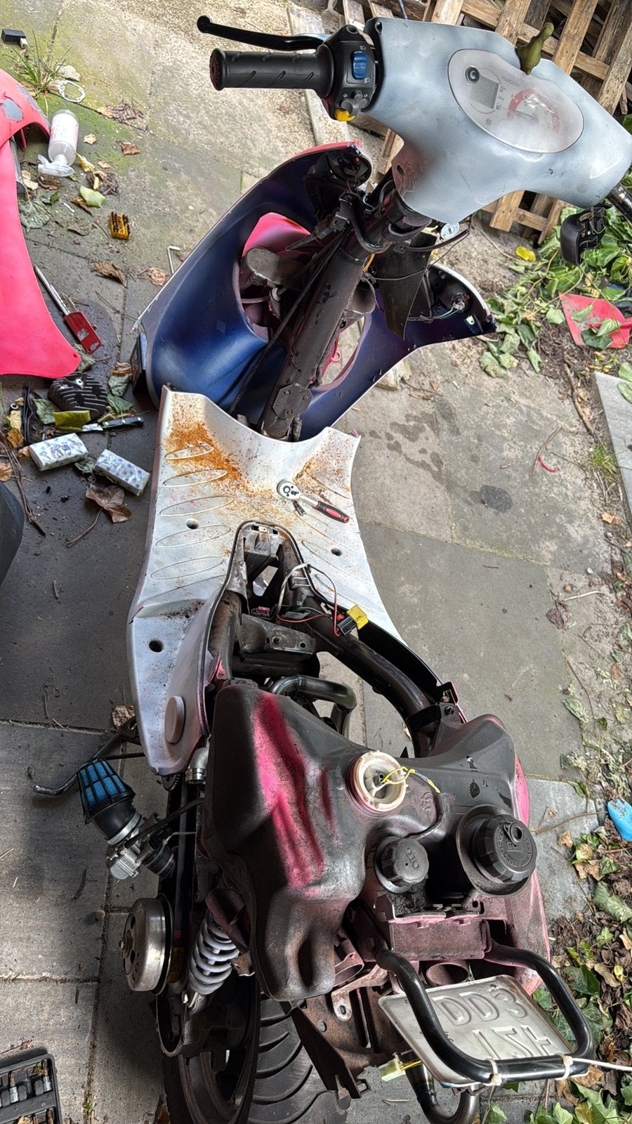 Peugeot vivacity 70cc, Ophalen, Tweetakt, Zo goed als nieuw, 50 cc