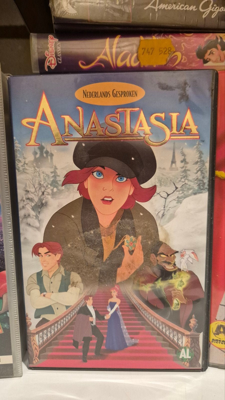 Anastasia VHS - Nederlands Gesproken, Ophalen of Verzenden