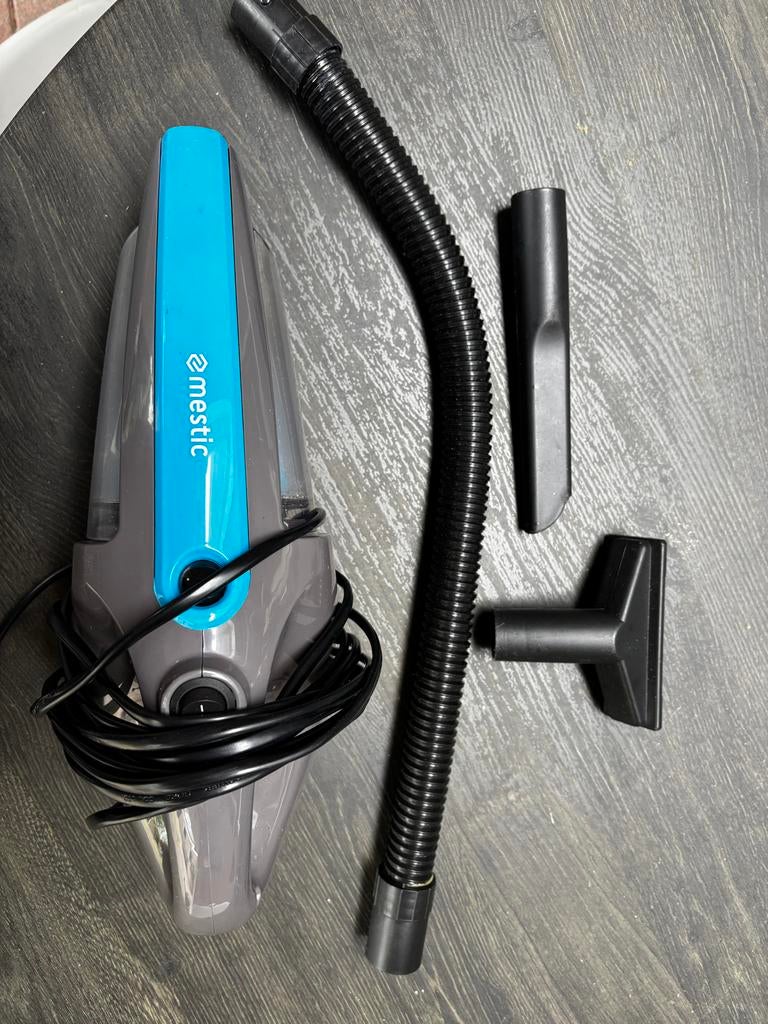 Mestic MS-100 Campingstofzuiger, Gebruikt, Stofzuiger, Ophalen of Verzenden, Minder dan 1200 watt