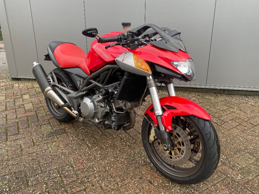 Zeldzame Cagiva V-Raptor 1000 lage km stand, Motoren, Handvatverwarming, 2 cilinders, Gebruikt, Particulier