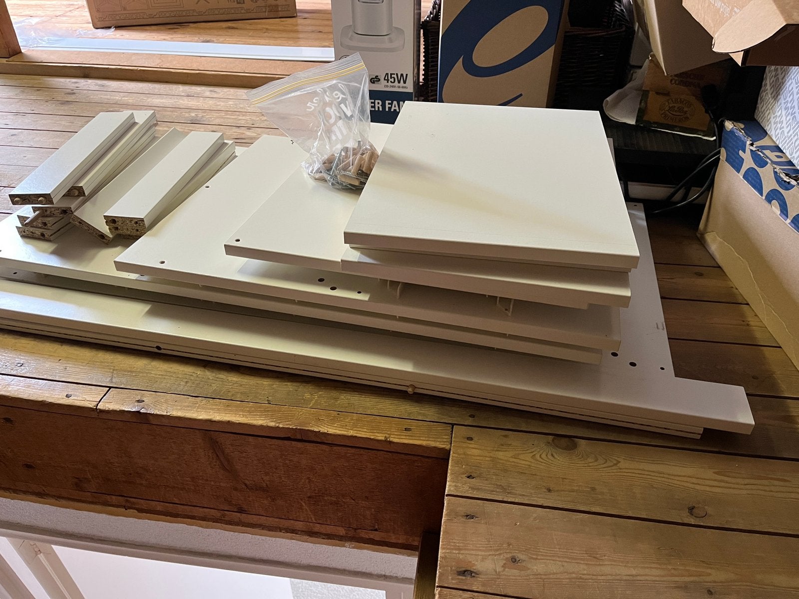 Trofast kast 3 hoogtes, Ophalen of Verzenden, Zo goed als nieuw, 75 tot 100 cm, Minder dan 50 cm