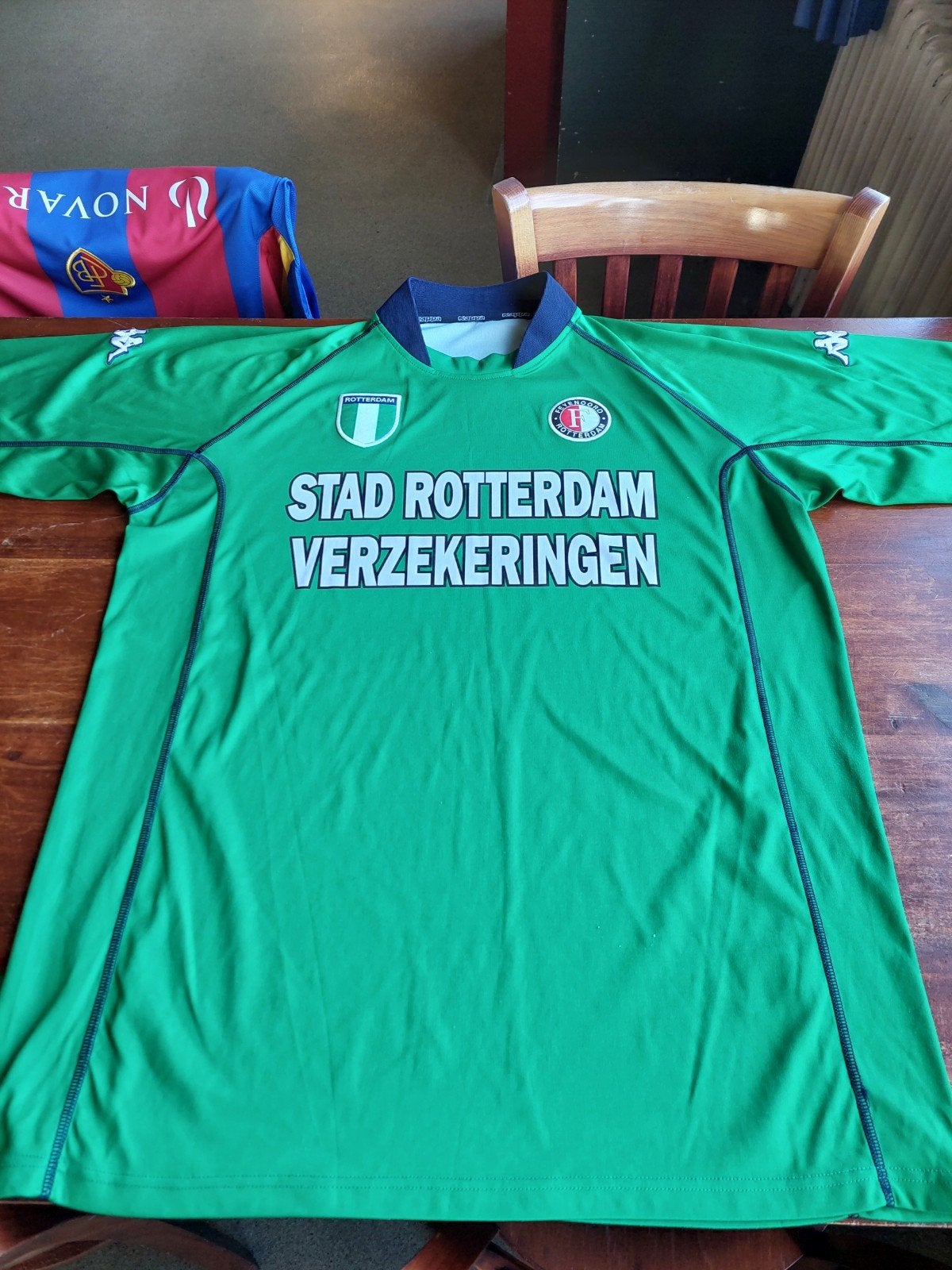 Feyenoord uitshirt 2002/2003, Kappa, Maat 56/58 (XL), Ophalen of Verzenden, Zo goed als nieuw