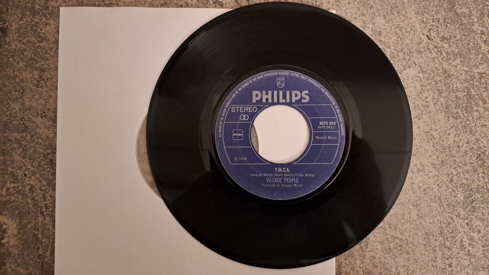 Village Peolple - Y.M.C.A, Ophalen of Verzenden, Gebruikt, 7 inch, Pop