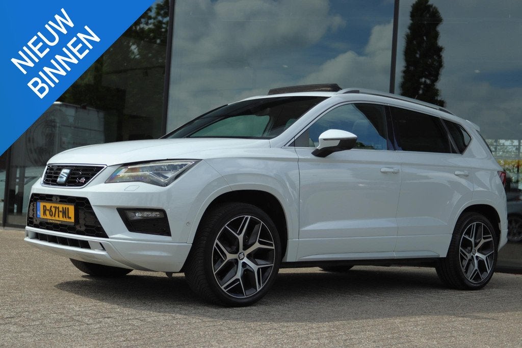 SEAT ATECA 2.0 ECOTSI FR 4DRIVE AUT. | PANO | CARPLAY | 360, Auto's, Seat, Bedrijf, Te koop, Ateca, 360° camera, 4x4, ABS, Adaptive Cruise Control