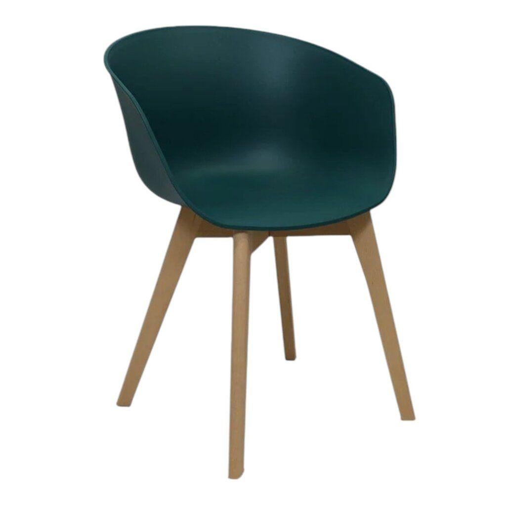 MN Home Sevilla Kunststof Hout Vierpoot Stoel, Hout, Overige kleuren, Nieuw, Ophalen of Verzenden