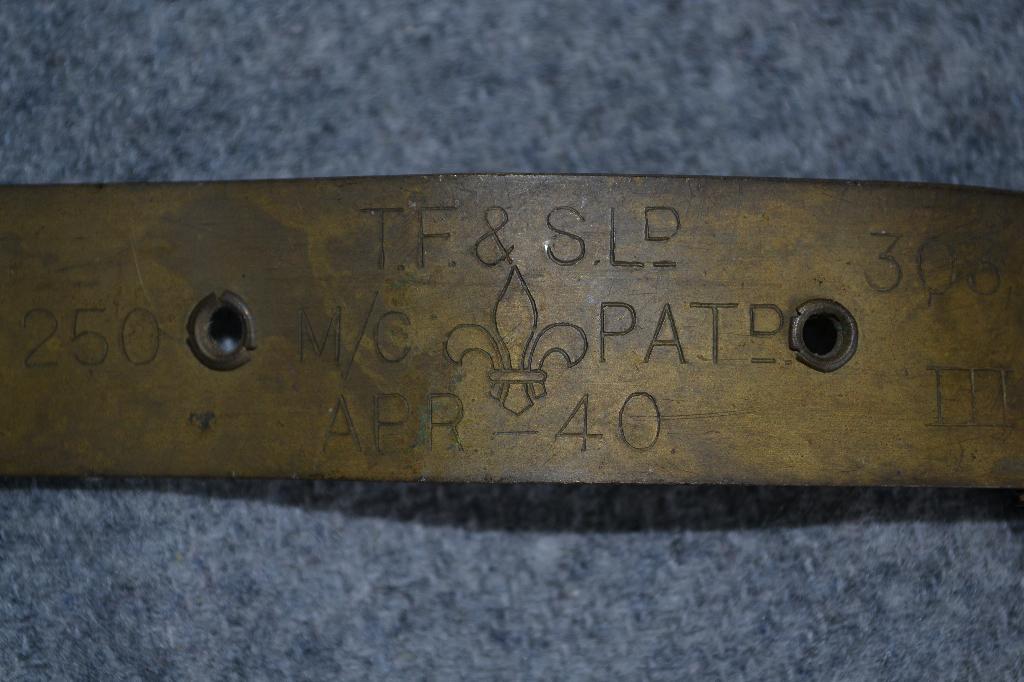 Vickers canvas patroonband WOII, Ophalen of Verzenden, Landmacht, Nederland, Overige typen