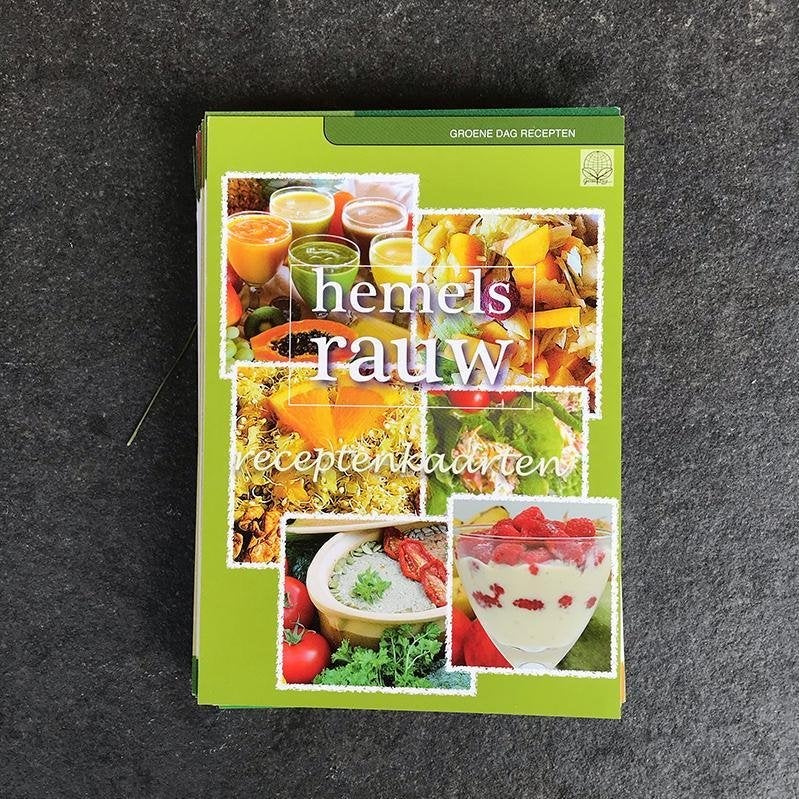 Groen dag recepten Hemels Rauw, Ophalen of Verzenden, Nieuw