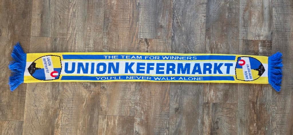 Sjaal Union Kefermarkt, Verzamelen, Sportartikelen en Voetbal, Ophalen of Verzenden, Zo goed als nieuw, Buitenlandse clubs, Vaantje of Sjaal