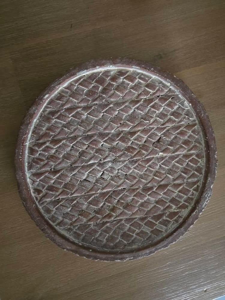 mooe  boomstam schaal   (w1, Ophalen of Verzenden, Zo goed als nieuw, Rond, Hout