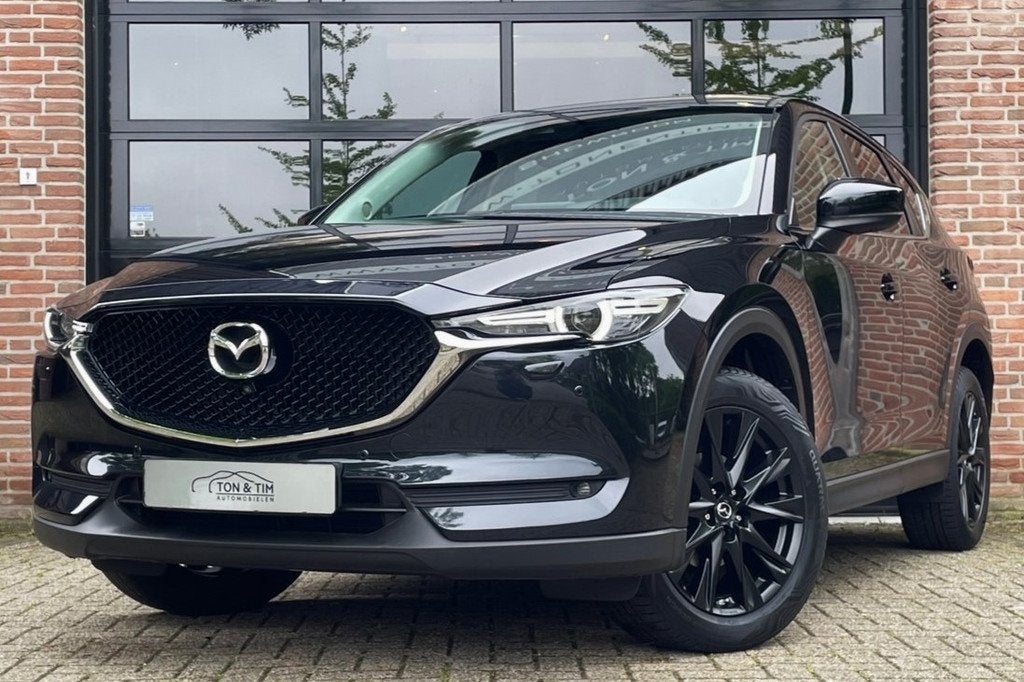 Mazda CX-5 2.5 SkyActiv-G 194 AWD Edition100 Trekhaak 360°, Auto's, Mazda, Gebruikt, Zwart, 4 cilinders, 2000 kg