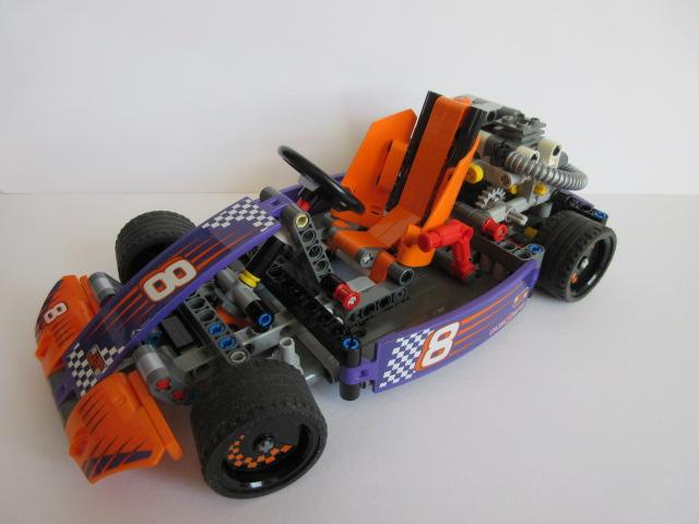 42048 Technic, Race Cart., Lego, Compleet, Ophalen of Verzenden, Zo goed als nieuw