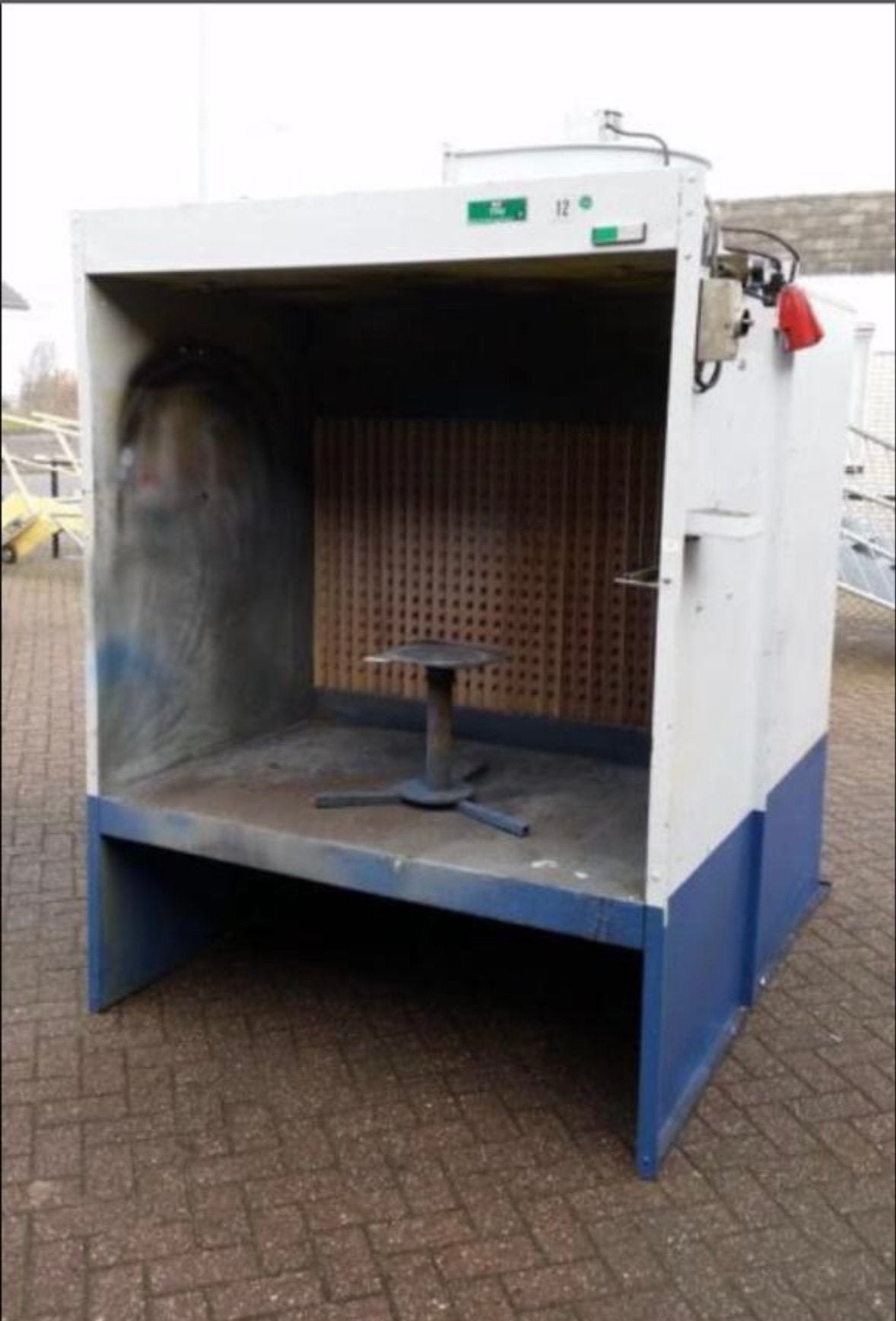 Kleine Spuitcabine / Spuitwand met afzuiging en verlichting, Ophalen of Verzenden, Zo goed als nieuw
