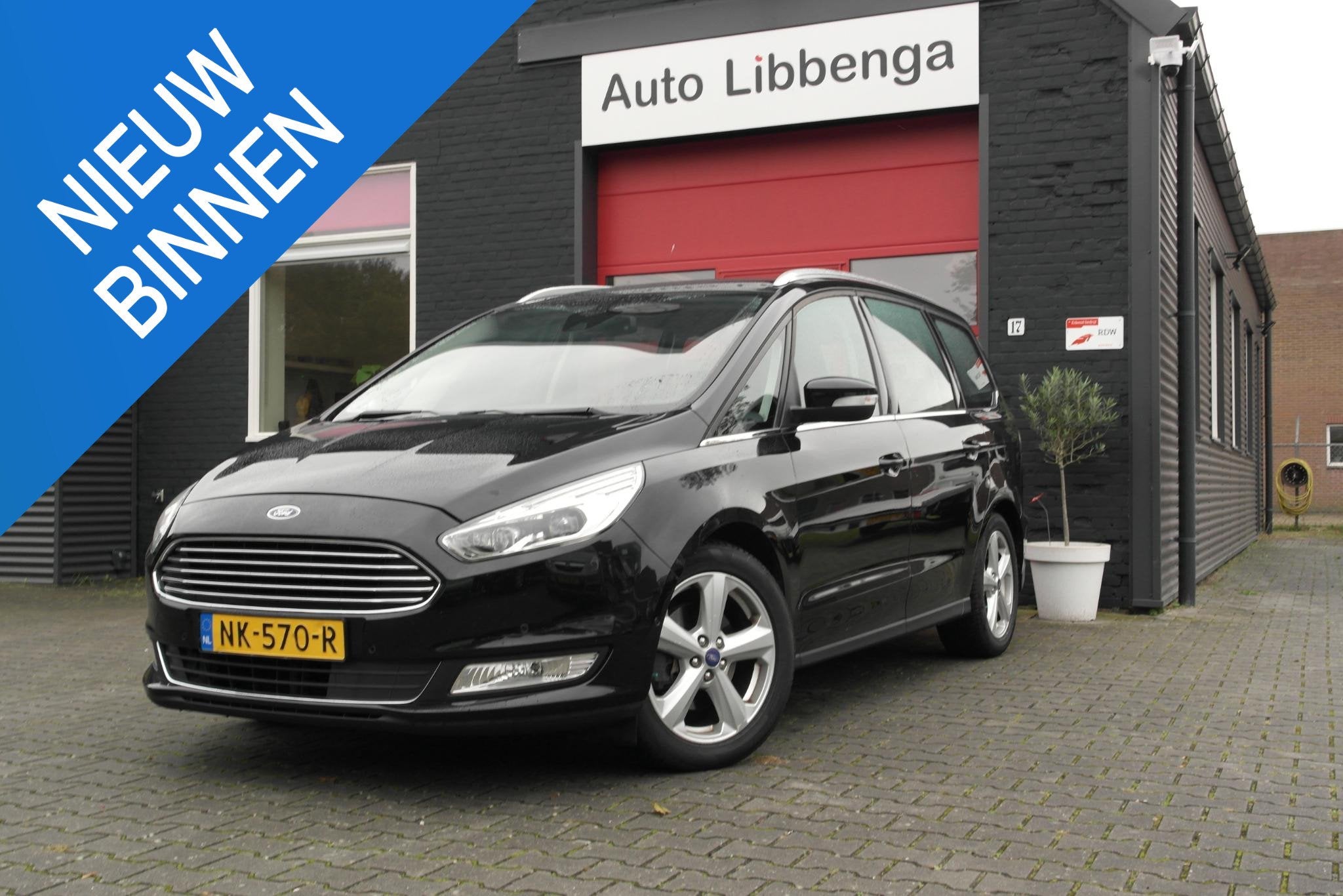 Ford Galaxy 2.0 Titanium AUTOMAAT / CLIMA V+A / DEALERONDERH, Auto's, Stof, Euro 6, 4 cilinders, Parkeerassistent