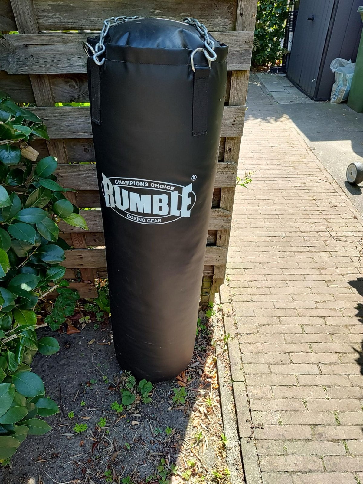 Rumble Bokszak - Champions Choice Boks Gear, Sport en Fitness, Ophalen, Gebruikt, Bokszak