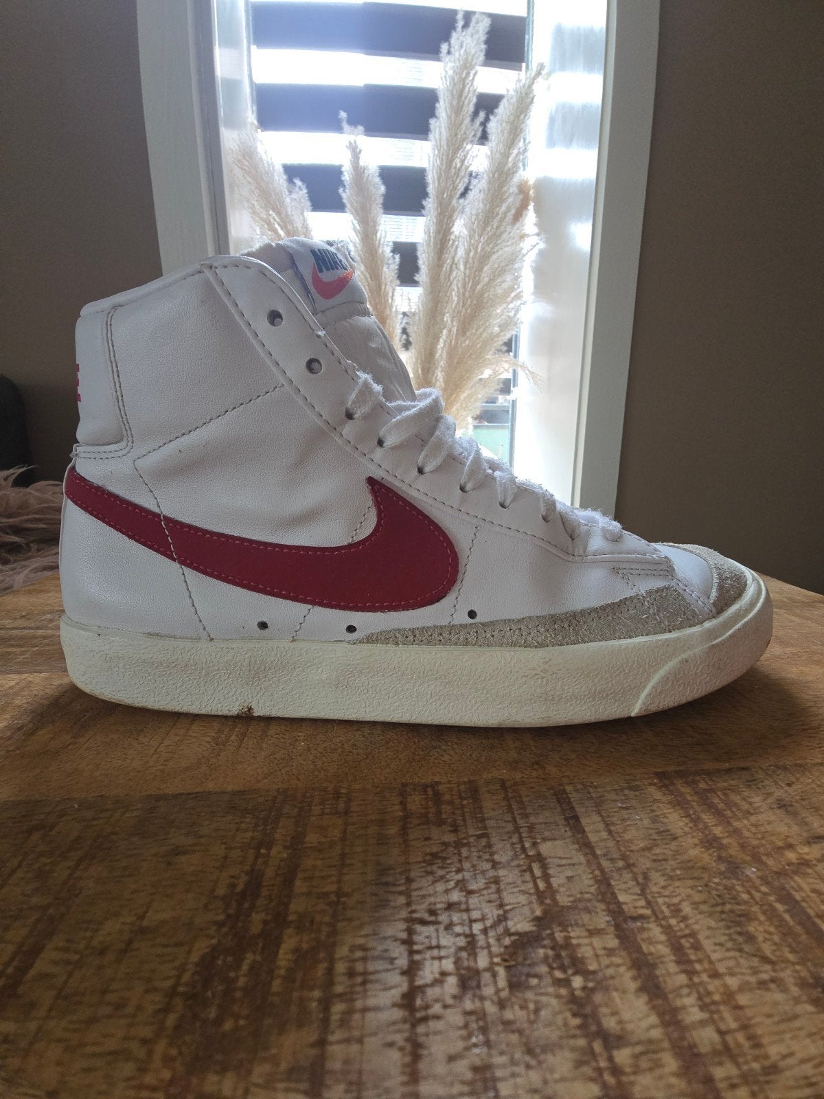 Nike Blazer Mid '77 Vintage White/Red - Maat 41, Wit, Nike, Ophalen of Verzenden, Sneakers of Gympen